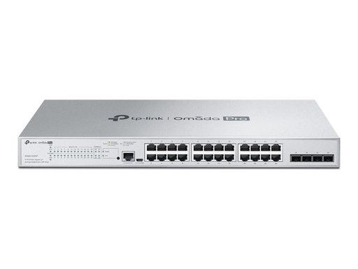 [S5500-24GP4XF] TP-LINK Omada Pro S5500-24GP4XF V1.6 - Switch - L2+ - managed - 24 x 10/100/1000 (PoE+)