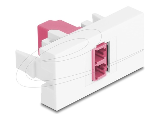 [90846] Delock Easy 45 - Einrastmodul - LC Duplex