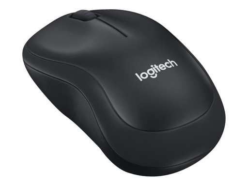 [910-004881] Logitech B220 Silent - Maus - optisch - 3 Tasten - kabellos - 2.4 GHz - kabelloser Empfänger (USB)
