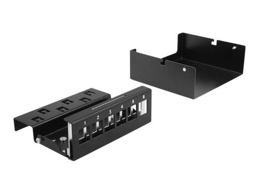 [43411] Delock Leeres Keystone-Patchpanel - geeignet