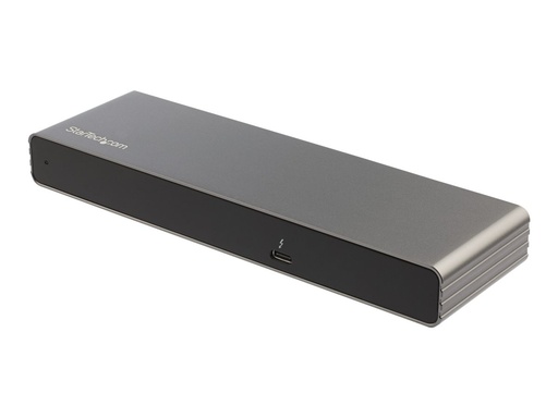 [TB3DK2DHVUE] StarTech.com Thunderbolt 3 Dock, Dual 4K 60Hz Monitor TB3 Docking Station with DisplayPort, HDMI & 1080p VGA, 85W Power Delivery & Charging, Gigabit Ethernet, Universal Thunderbolt 3 Dock - TB3 Dock w/ 85W PD (TB3DK2DHVUE)