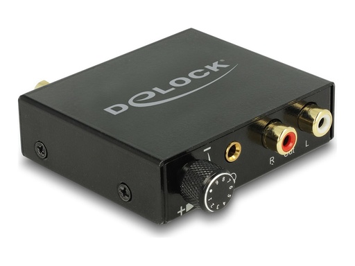 [63972] Delock Konverter Audio Digit.> Analog HD Bu/Bu Kopfhörervers - Adapter - Audio/Multimedia