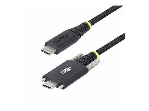 [S2CEPR3M-USBSL-CABLE] StarTech.com 10ft (3m) USB-C Charging Cable, 240W, Silicone Jacket - USB-Kabel - USB-C (M)