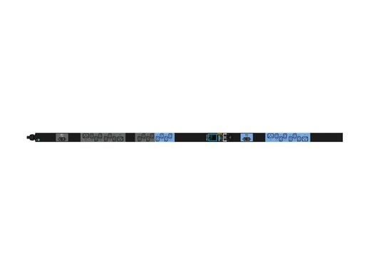 [4PU7A93171] Lenovo Stromverteilungseinheit (Rack - einbaufähig) - geschaltet und überwacht - Wechselstrom 200-240 V - 1-phasig - Ethernet 10/100/1000 - Eingabe, Eingang IEC 60309 332P6 - Ausgangsanschlüsse: 24 (20 x IEC 60320 C13 10A, 4 x IEC 60320 C19 16A)