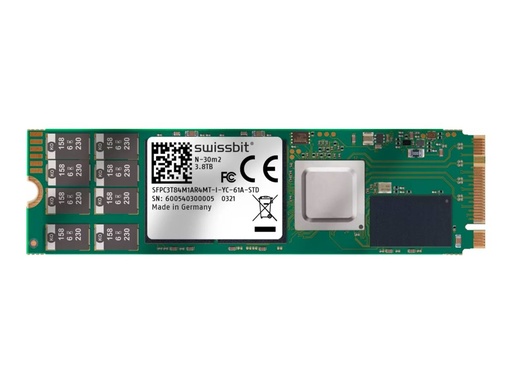[4XB7A90722] Lenovo Swissbit N-30m2 - SSD - Read Intensive - verschlüsselt - 1.92 TB - intern - M.2 2280 - PCIe 3.1 x4 (NVMe)