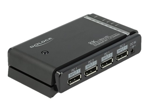 [87750] Delock DisplayPort 1.4 Switch 2 x 2 DisplayPort