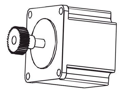 [24-2543-03] HONEYWELL Baugruppe Schrittmotor