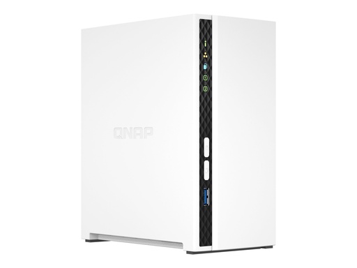 [K/TS-233+2XMN10ADA600S] QNAP TS-233 - NAS-Server - 2 Schächte - 12 TB