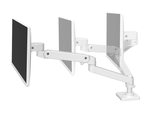 [45-682-290] Ergotron LX Pro - Befestigungskit (Monitorarm) - für LCD-Display - Aluminium - weiß - Bildschirmgröße: bis zu 86,4 cm (bis zu 34 Zoll)
