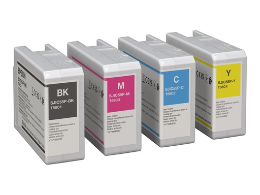 [C13T58C140] Epson T58C1 - 80 ml - Schwarz - original - Tintenpatrone