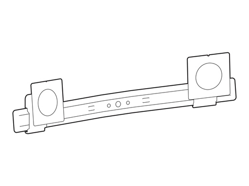 [98-737-292] Ergotron LX Pro - Befestigungskit (Bogen, 2 Drehgelenke) - für Flachbildschirm - Dual Direct, Umrüstkit - Schwarz - Bildschirmgröße: 68.6 cm (27")