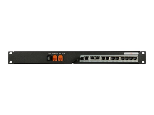 [RM-VT-T1] Rackmount.IT RM-VT-T1 - Montagesatz für Netzwerkgeräte - Rack montierbar - Jet Black, RAL 9005 - 1U - 48.3 cm (19")