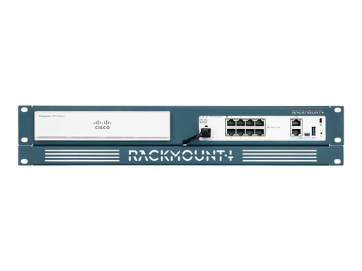 [RM-CI-T8] Rackmount.IT RM-CI-T8 - Rackmontagesatz - Jet Black, RAL 9005 - 2U - 48.3 cm (19")