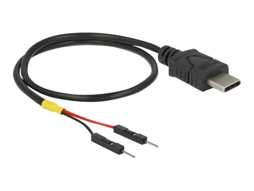 [85420] Delock USB- / Stromkabel - USB-C (M) zu 2-poliger USB-Header (M)