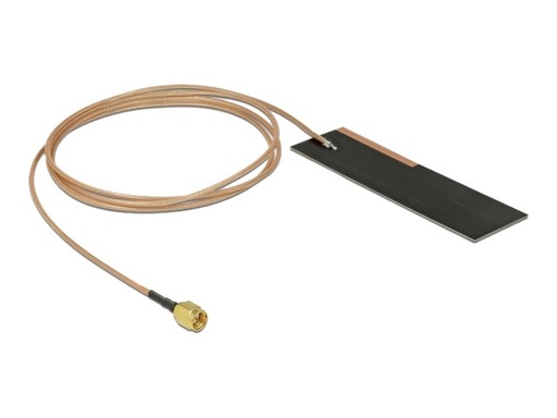 [12620] Delock LPWAN Antenna SMA plug 1 - 2 dBi RG-178