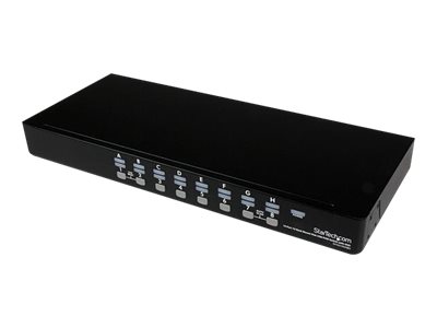[SV1631DUSBU] StarTech.com 16 Port 1U Rackmount USB KVM Switch with OSD (SV1631DUSBU)
