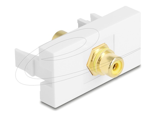 [90859] Delock Easy 45 - Einrastmodul - gold plated