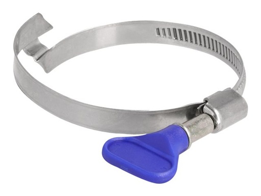 [19617] Delock Butterfly - Schlauchschelle - geeignet für 50 - 60 mm Schlauch - Blau (Packung mit 5)