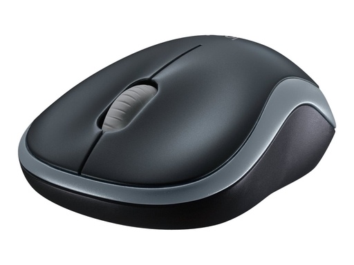 [910-002235] Logitech M185 - Maus - optisch - kabellos - 2.4 GHz - kabelloser Empfänger (USB)