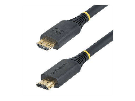 [HDMI2-CABLE-GRIP-20F] StarTech.com 20ft (6m) Active HDMI Cable w/Gripping Connectors - Hohe Geschwindigkeit - HDMI-Kabel mit Ethernet - HDMI männlich zu HDMI männlich - 6.1 m - abgeschirmt - Schwarz - halogenfrei, aktiv, 4K60Hz-Unterstützung, 1440p (UWQHD)