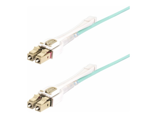 [450FBLCLC5PP] StarTech.com 5m LC/LC-UPC OM4 Multimode Glasfaser Patchkabel, Push-Pull - Patch-Kabel - LC/UPC Multi-Modus (M)