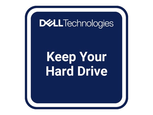 [DPMN_3HD] Dell 3 jahre Keep Your Hard Drive - Serviceerweiterung - keine Rückgabe des Laufwerks (für Notebooks)