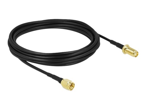 [90441] Delock Antennenverlängerungskabel - SMA Stecker zu SMA weiblich