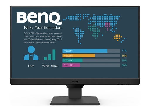 [9H.LM5LJ.LBE] BenQ BL2490 - LED-Monitor - 61 cm (24") (23.8" sichtbar)