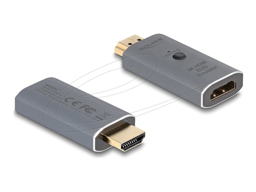 [64324] Delock EDID-Leser/Schreiber - HDMI - Anthrazit