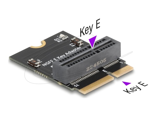 [64341] Delock Schnittstellenadapter - M.2 Key E männlich