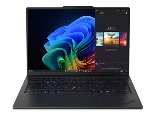 [21NS004UGE] Lenovo ThinkPad X1 Carbon Gen 13 21NS - Aura Edition - 180°-Scharnierdesign - Intel Core Ultra 7 258V - Evo - Win 11 Pro - Intel Arc Graphics 140V - 32 GB RAM - 1 TB SSD TCG Opal Encryption 2, NVMe, Performance - 35.6 cm (14")