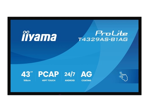 [T4329AS-B1AG] Iiyama ProLite T4329AS-B1AG - 109 cm (43") Diagonalklasse (108 cm (42.5")