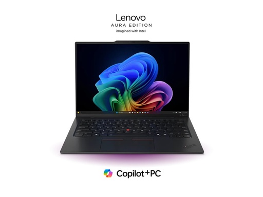 [21NX00F6GE] Lenovo ThinkPad X1 Carbon Gen 13 21NX - Aura Edition - 180°-Scharnierdesign - Intel Core Ultra 7 255U - Evo - Win 11 Pro - Intel Graphics - 32 GB RAM - 1 TB SSD TCG Opal Encryption 2, NVMe - 35.6 cm (14")