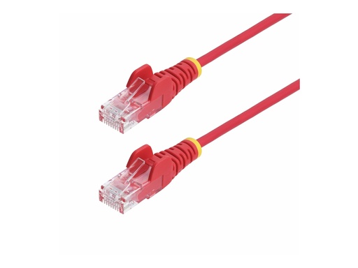 [N6PAT7MRDS] StarTech.com 7m Red Slim CAT6 Ethernet Cable, Snagless, 28AWG, LSZH - Patch-Kabel - RJ-45 (M)