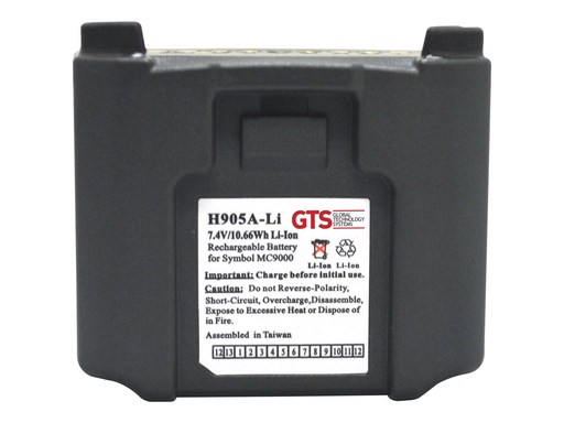 [H905A-LI] HONEYWELL GTS - Handheld-Akku (gleichwertig mit: Symbol BTRY-MC90SAB00-01)