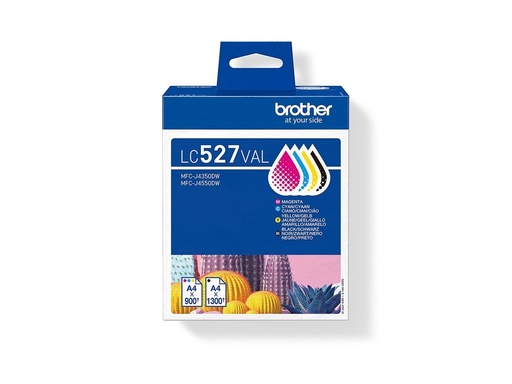 [LC527VAL] Brother LC527 Value Pack - 4er-Pack - Schwarz, Gelb, Cyan, Magenta