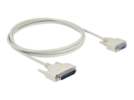 [85524] Delock Kabel seriell - DB-25 (M) zu DB-9 (W)