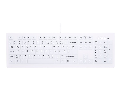 [AK-C8100-W/GE] Cherry Contour Active Key ClassicClean - Tastatur-Abdeckung