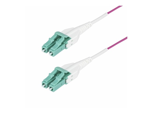 [OM4RLCLC7M] StarTech.com 7m (23ft) LC/LC (UPC) OM4 Multimode Fiber Optic Cable, OFNR - Patch-Kabel - LC/UPC Duplex Multi-Mode (M)