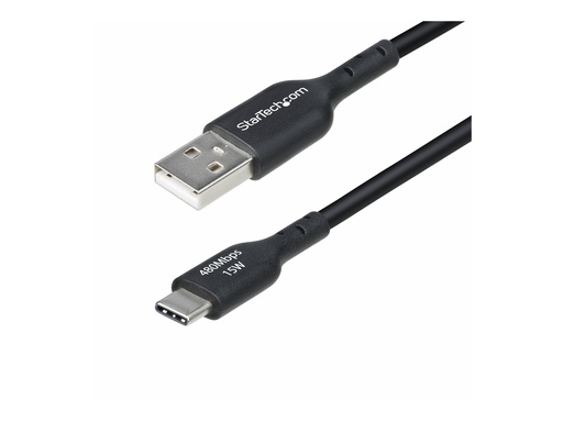 [USB2AC15CMBK] StarTech.com 6in (15cm) USB-A to USB-C Charging Cable, Charger Cord - USB-Kabel - USB (M)