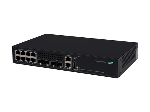 [S5T54A] HPE Networking Comware 5150EI 8p 10M/100M/1G PoE+ 2p SFP 1G 2p SFP+ 1G/10G Switch - Switch - L3 - managed - 8 x 10/100/1000Base-T (PoE+)