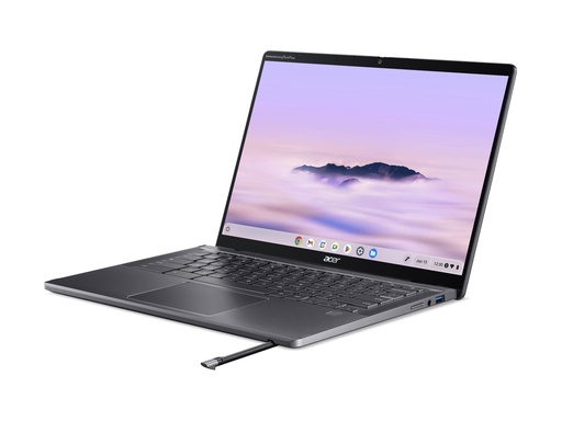 [NX.J31EG.003] Acer Chromebook Plus Spin 714 CPE794-1N-TCO - Flip-Design - Intel Core Ultra 7 155U / 1.7 GHz - Chrome OS - Intel Graphics - 16 GB RAM - 256 GB SSD NVMe, 3D Triple-Level Cell (TLC)