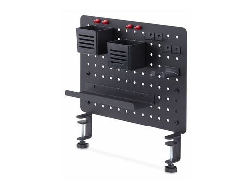 [1612B-DESK-PEGBOARD] StarTech.com Clamp-On Pegboard with Accessories, 16.5 x 12.5in (42 x 32cm)