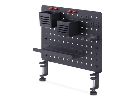 [1612B-DESK-PEGBOARD] StarTech.com Clamp-On Pegboard with Accessories, 16.5 x 12.5in (42 x 32cm)