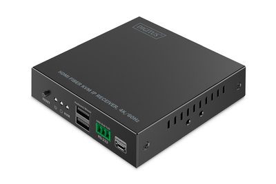 [DS-55349] DIGITUS HDMI Fiber KVM IP Receiver, 4K/60Hz