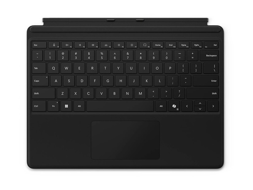 [EP2-00396] Microsoft Surface Pro Keyboard - Tastatur - mit Touchpad - hinterleuchtet - QWERTY - Englisch - Schwarz - für Microsoft Surface Pro 8, Pro 8 for Business, Pro 9, Pro 9 for Business, Pro 10 for Business, Pro (11th Edition)