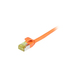 [S217982] Synergy 21 Patchkabel RJ45 CAT6A 500Mhz orange S/FTP slimline rund d - Kabel - Netzwerk
