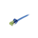 [S217939] Synergy 21 Patchkabel RJ45 CAT6A 500Mhz blau S/FTP slimline rund d - Kabel - Digital/Daten