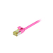 [S217988] Synergy 21 Patchkabel RJ45 CAT6A 500Mhz magenta S/FTP slimline rund d - Kabel - Netzwerk