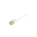 [S217926] Synergy 21 Patchkabel RJ45 CAT6A 500Mhz weiss S/FTP slimline rund d - Kabel - Netzwerk